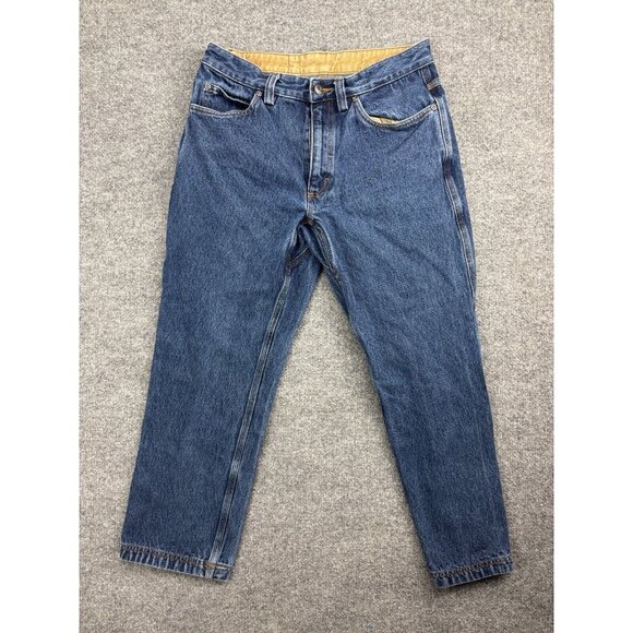 Duluth Trading Co  Jeans Men's W32 x L28 Blue Relaxed Fit Workwear - Picture 1 of 7
